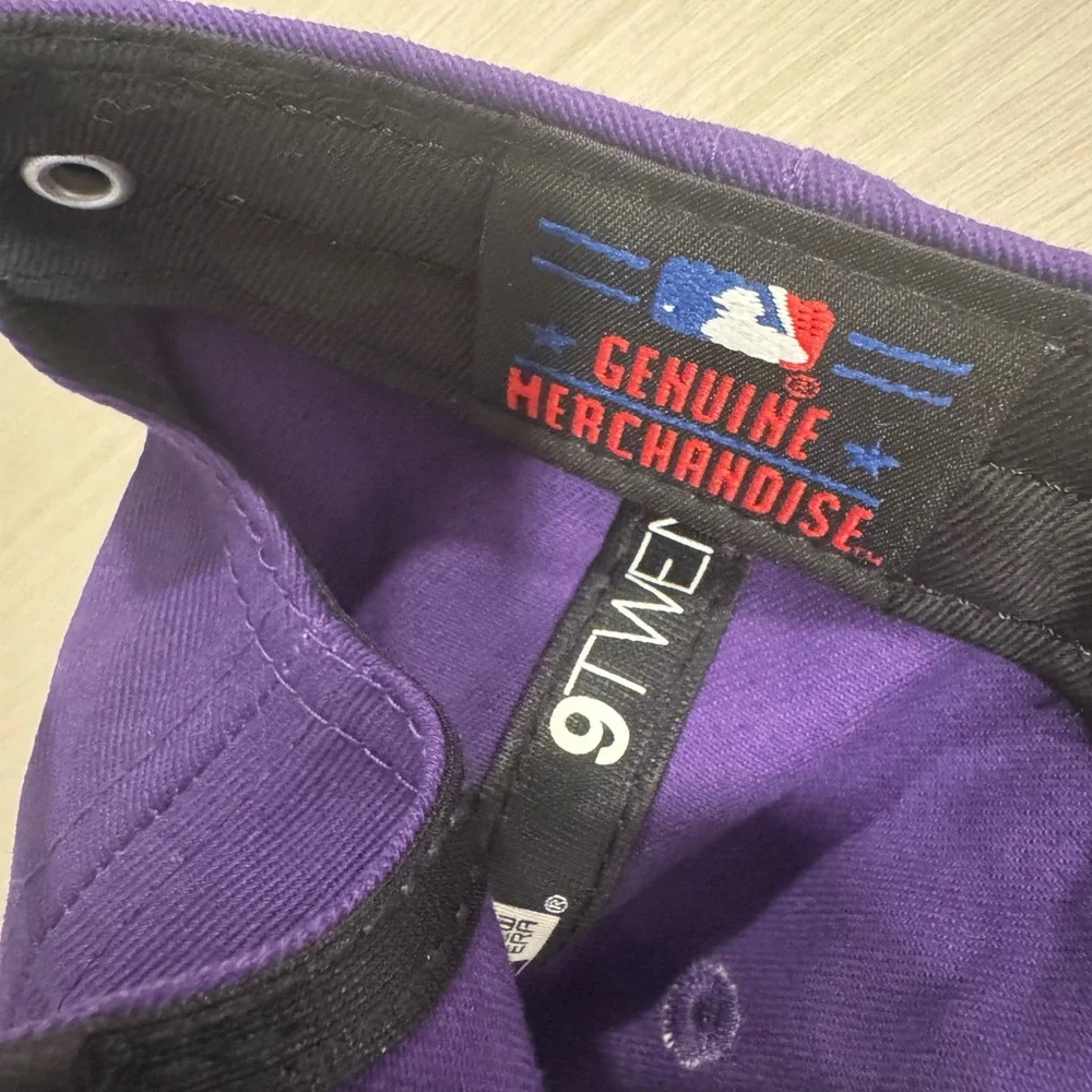 Purple Yankee Hat - Picture 6 of 6